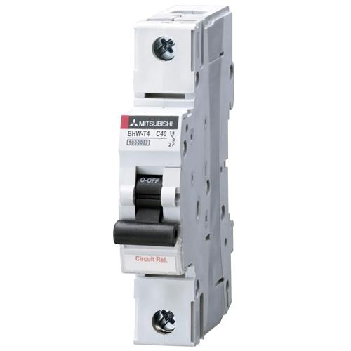 MCB MITSUBISHI 1P 40A 4.5kA ( BHW-T4 )